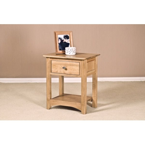 Tan Tranter Origins Oak Nightstand - TNB25