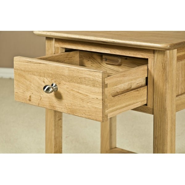 Dark Khaki Tranter Origins Oak Nightstand - TNB25