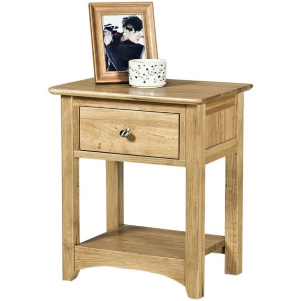 Dark Khaki Tranter Origins Oak Nightstand - TNB25