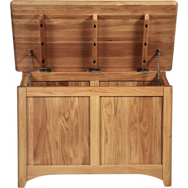 Sienna Tranter Origins Oak Small Blanket Box - TNB85