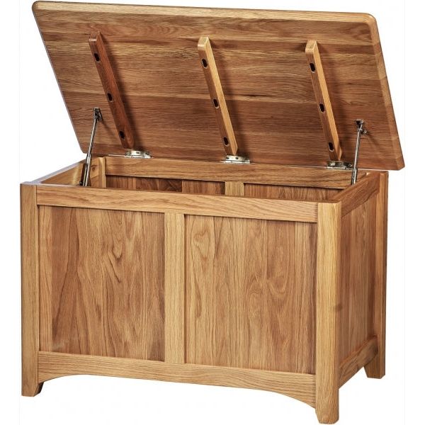 Sienna Tranter Origins Oak Small Blanket Box - TNB85